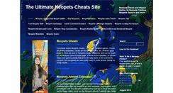 Desktop Screenshot of neopetsfanatic.com